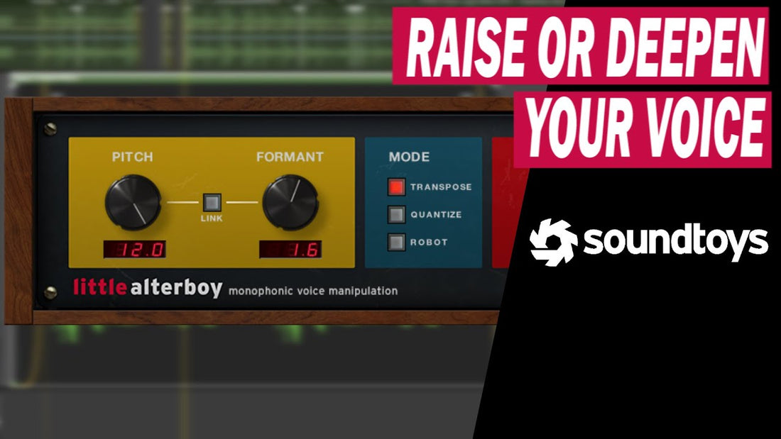 TRANSFORM YOUR VOICE😱 (Little Alterboy plug-in)