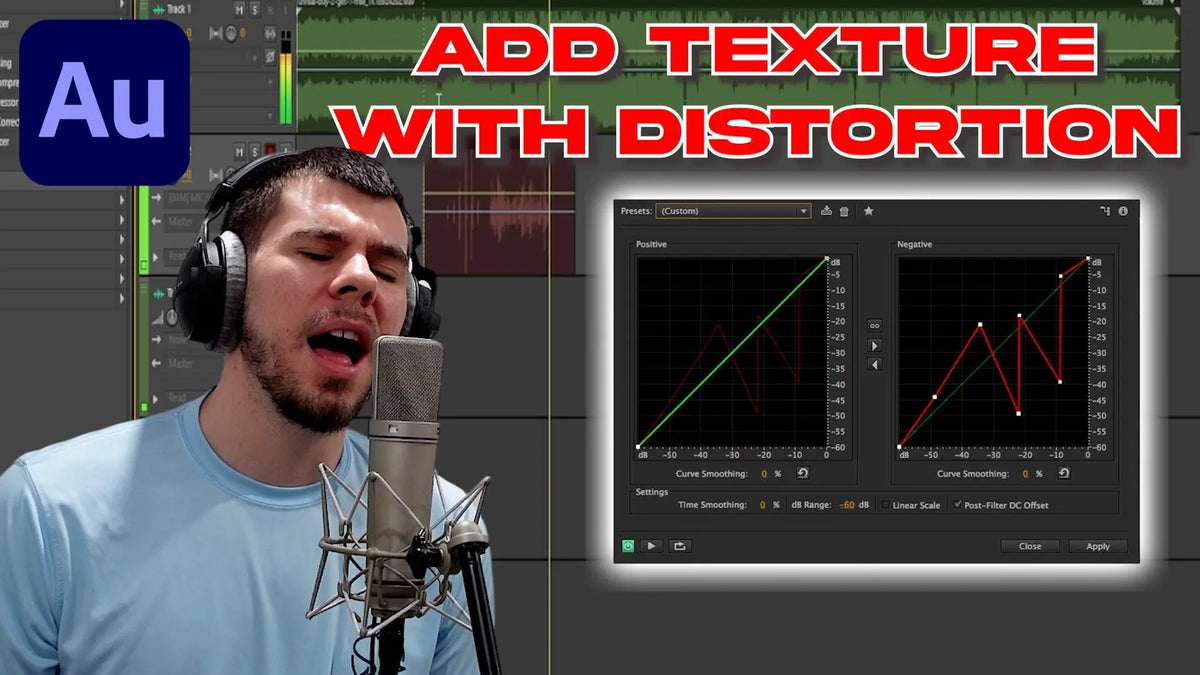 Adding Vocal Texture with Distortion in Adobe Audition - itskelli.com