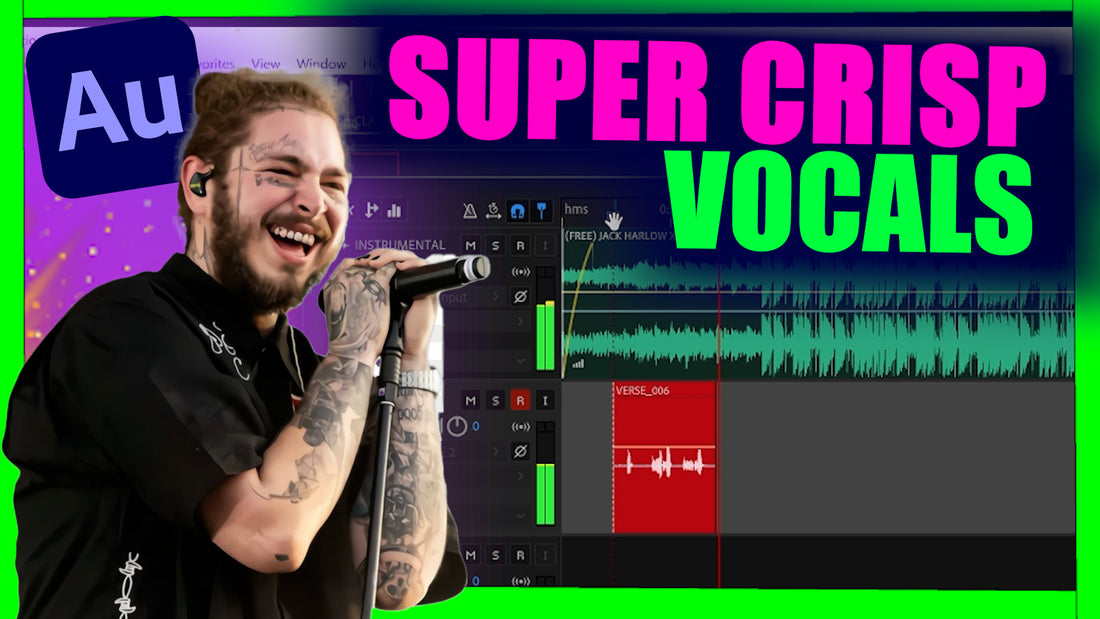 How to use Adobe Auditions EXCITER to get SUPER CRISP vocals