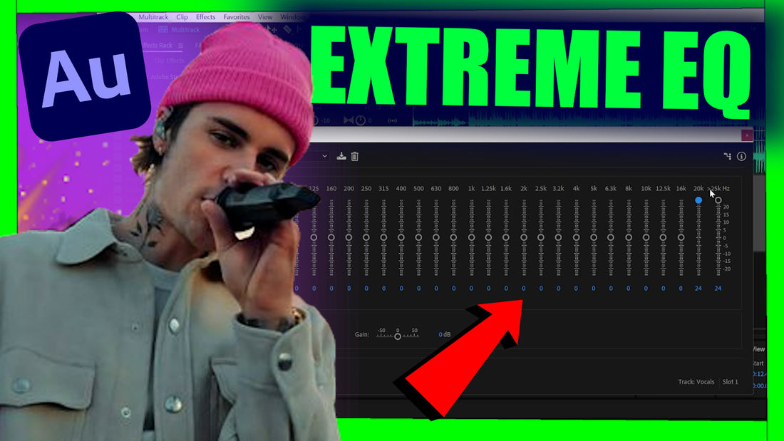 How to use Adobe Auditions 30 Band EQ to get airy/crispy Vocals