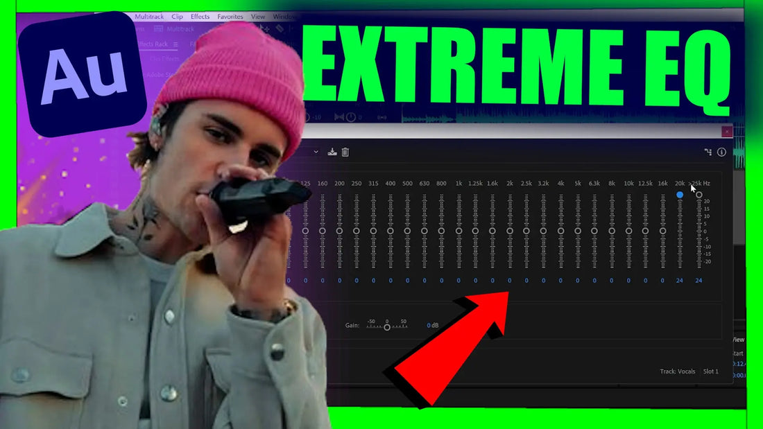 How to use Adobe Auditions 30 Band EQ to get airy/crispy Vocals