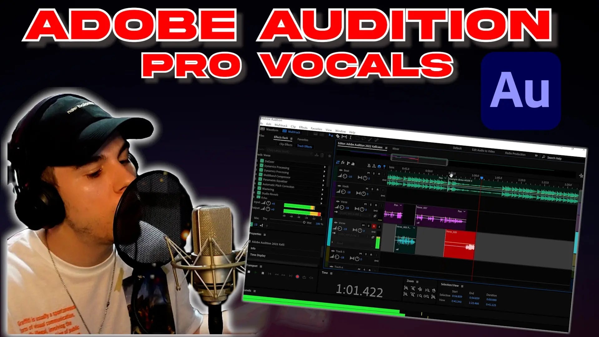 Pro Tips for Recording Vocals & Using Effects in Adobe Audition ...
