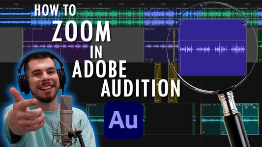 How to Zoom in Adobe Audition