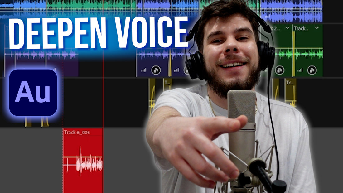 Deepen your voice in Adobe Audition